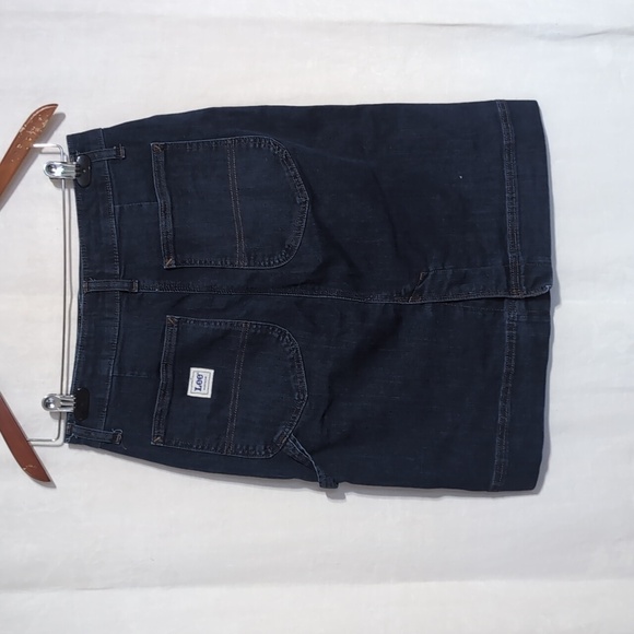 Lee Workwear Denim Jean Skirt with Hammer Loop Size 8 - Picture 3 of 5